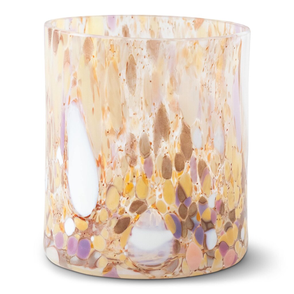 Magnor Swirl dricksglas/lykta brun multi 35 cl-Holykitchen