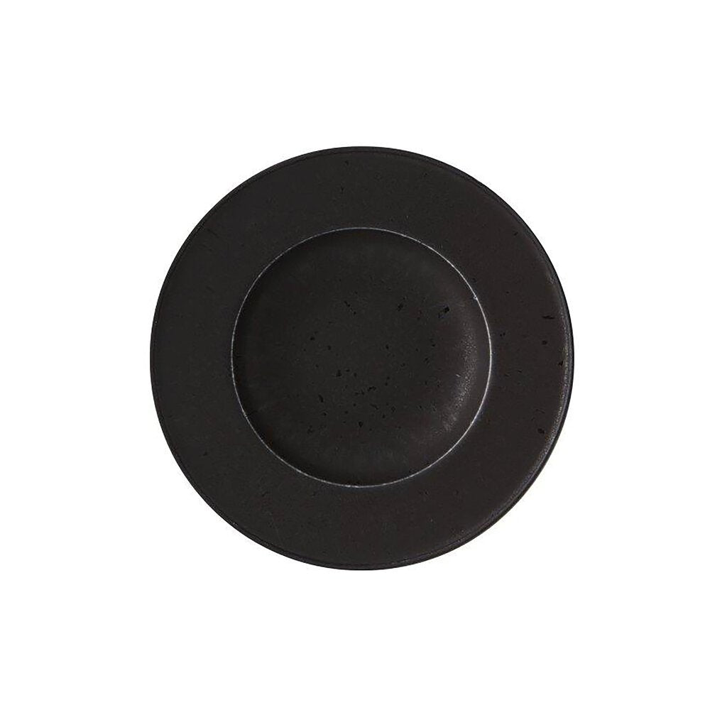 Modern House Black Satin Djup tallrik 27 cm-Holykitchen