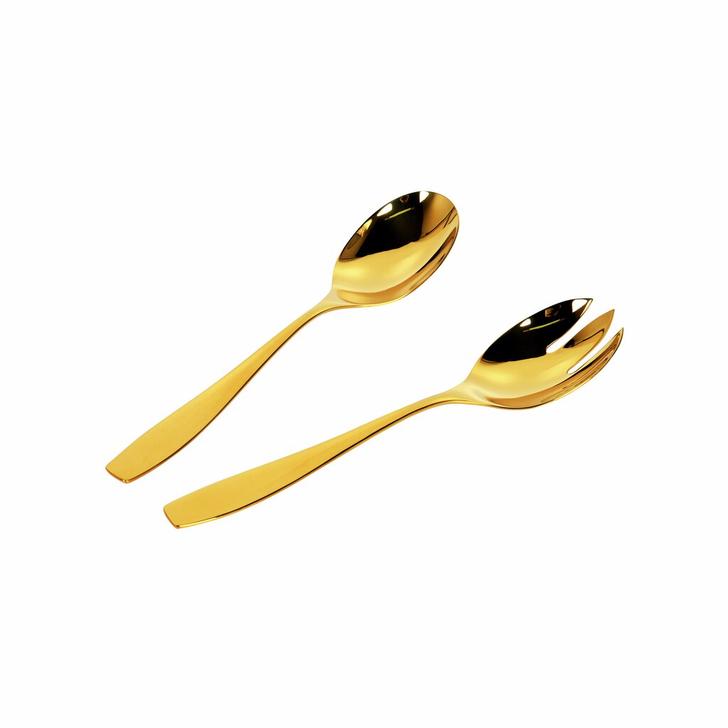 Modern House Golden Rose Salladsbestick s/2