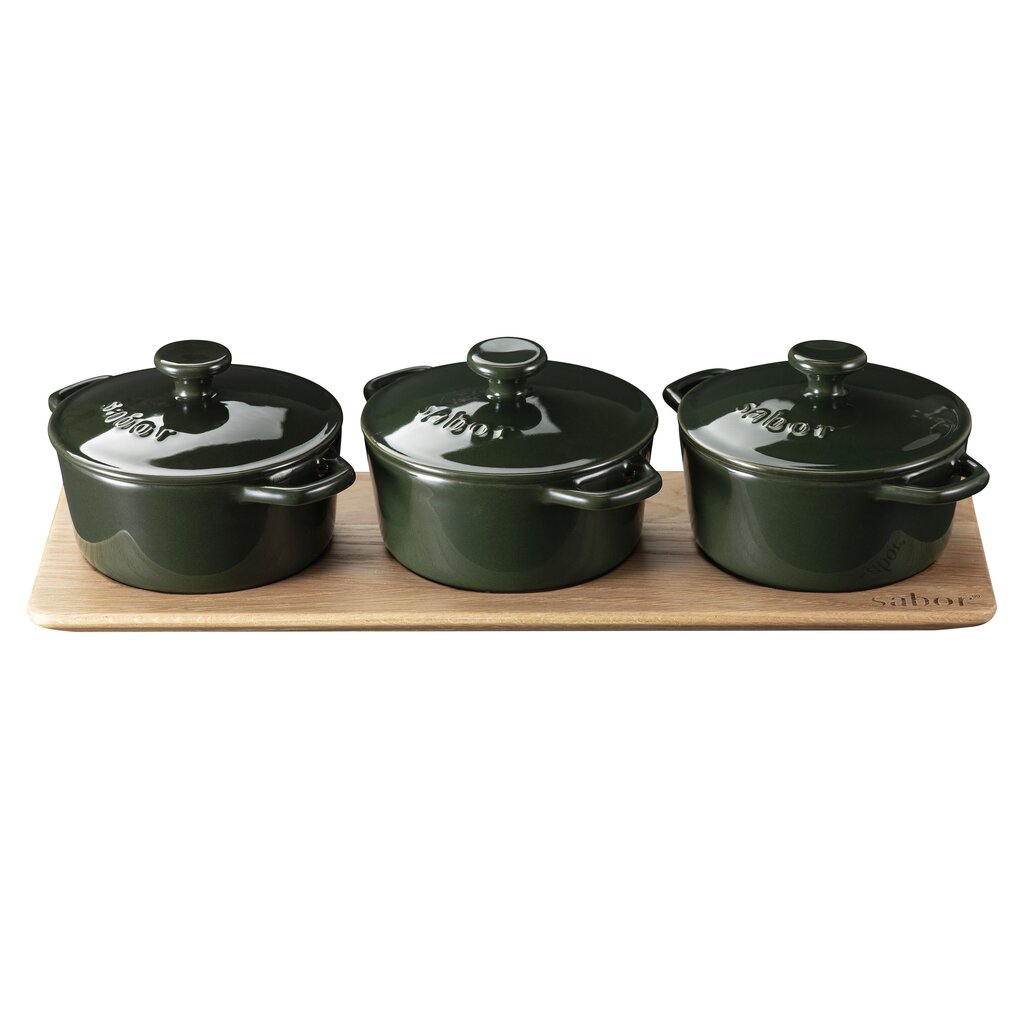 Sabor Minigryte serveringssett s/3 0,3 l-Holykitchen