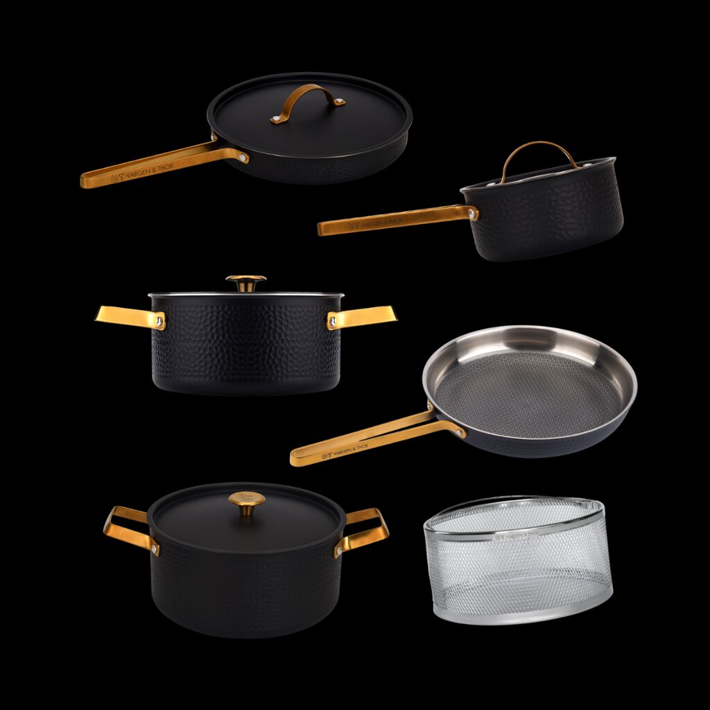 Vargen & Thor Arvet.XL Grytsats 6 delar