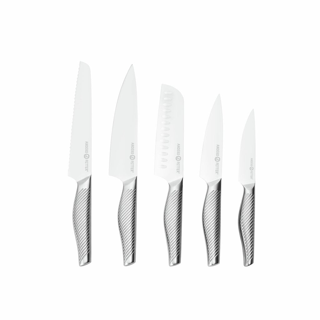 Anders Petter Stripe Knife Set S/5-Holykitchen
