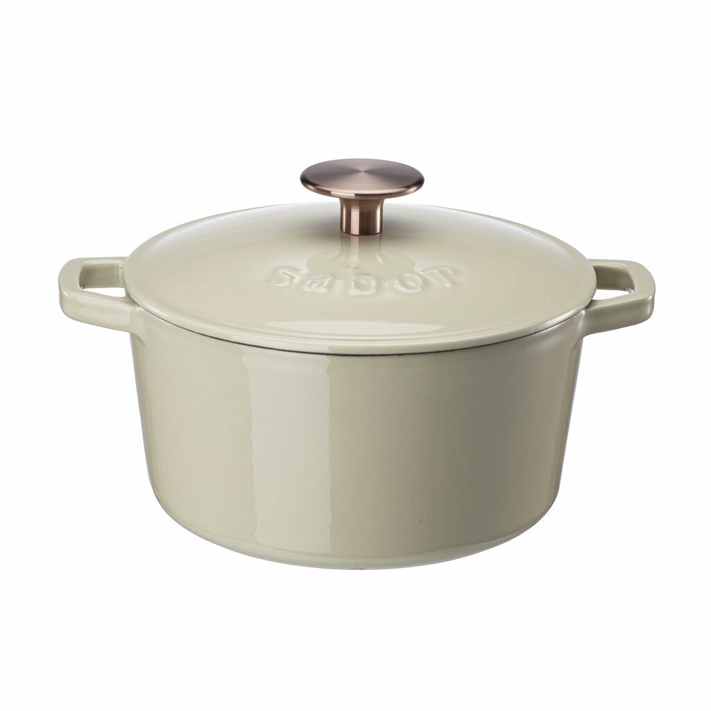 Sabor Gjutjärnsgryta 2 L varm grå-Holykitchen