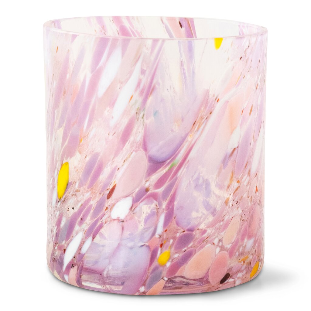 Magnor Swirl dricksglas/lykta rosa multi 35 cl-Holykitchen