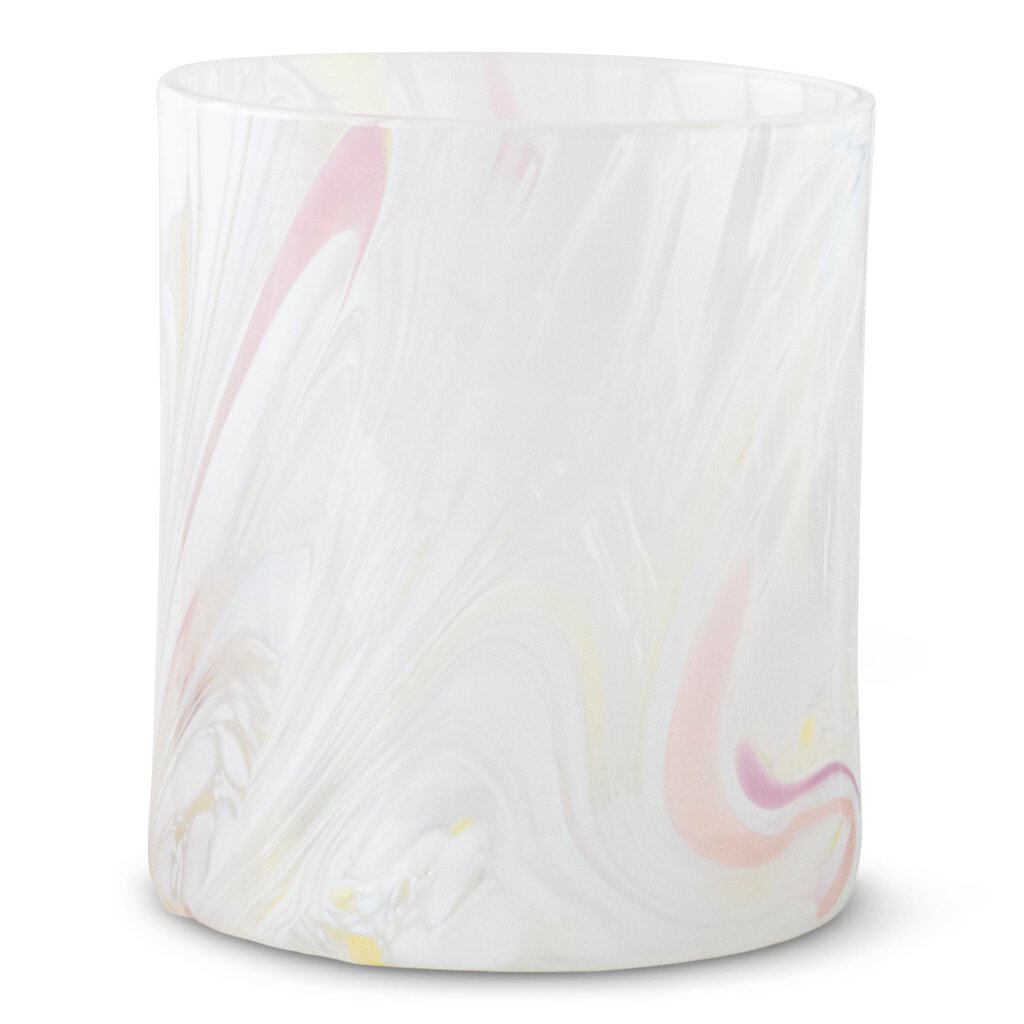 Magnor Swirl dricksglas/lykta vit multi 35 cl-Holykitchen
