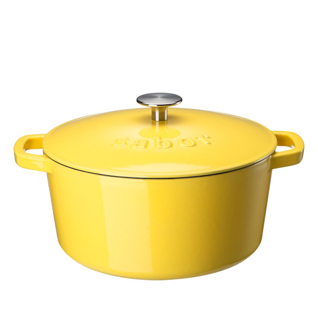 Sabor Gjutjärnsgryta 4,4 L sunny joy-Holykitchen
