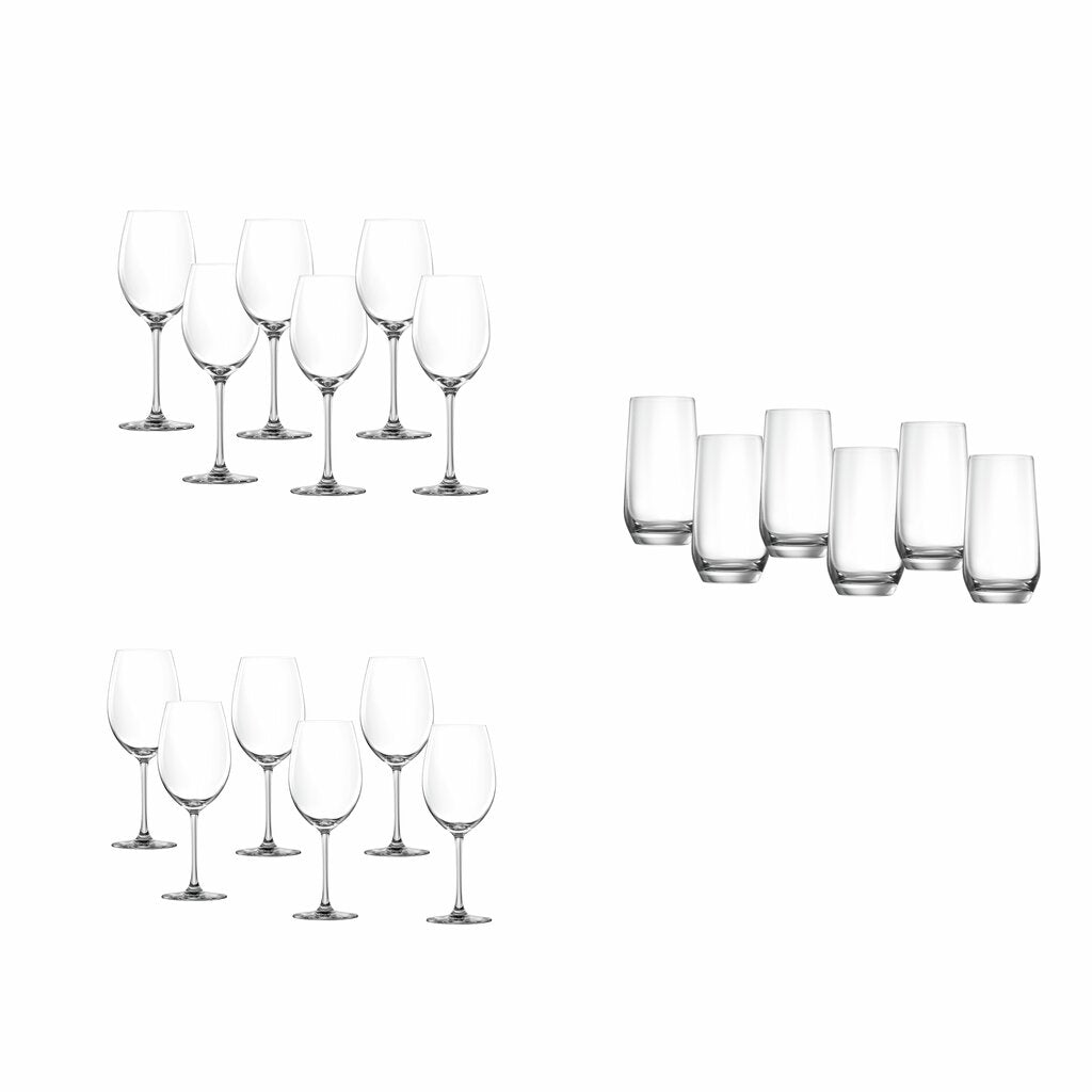 Modern House Sontell Vinset s/18 rödvin, vitvin, vatten 47/ 35/ 37 cl