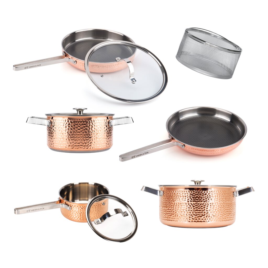 Vargen & Thor Mjølner.XL Grytset 6 Delar