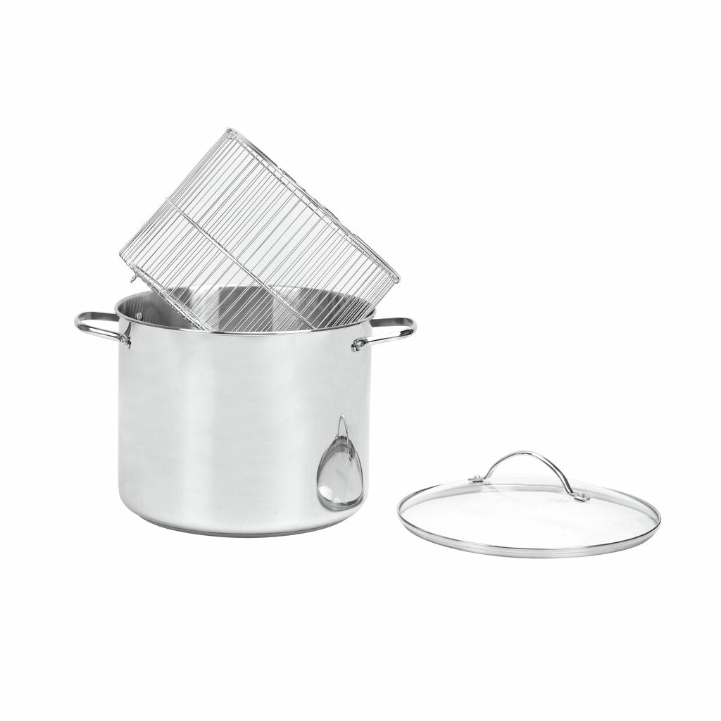 Modern House Kitchen Essentials Gryta med ångkorg 18 l-Holykitchen